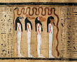 Illustration Book Of The Dead Of Heruben Egyptian Gods