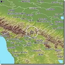 Sciame sismico tra Emilia e Toscana