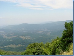 1213 Virginia - Shenandoah National Park - Skyline Drive - Hogback Overlook view