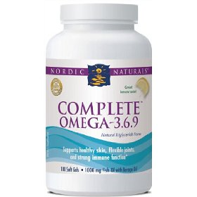 See Nordic Naturals Complete Omega - 3.6.9, Lemon Flavored, 180 SoftGels, Bottle,Nordic Naturals ,Store to Compare.
