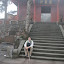 Emeishan - me at 2070m high, by a local chinese