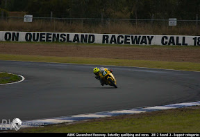 ASBK Queensland Raceway. Saturday qualifying and races.  2012 Round 3 - Support categories