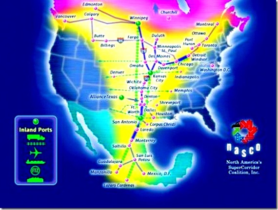 NAFTA Map NAFTA Map