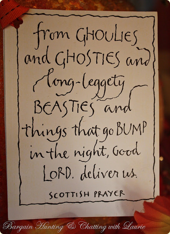 HALLOWEEN prayer