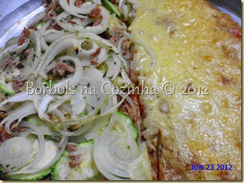  pizza integral de abobrinha com atum light