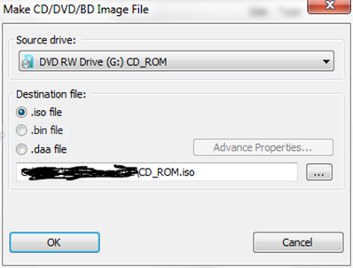 How to make ISO file of your Windows 7 DVD | Amfas Tech