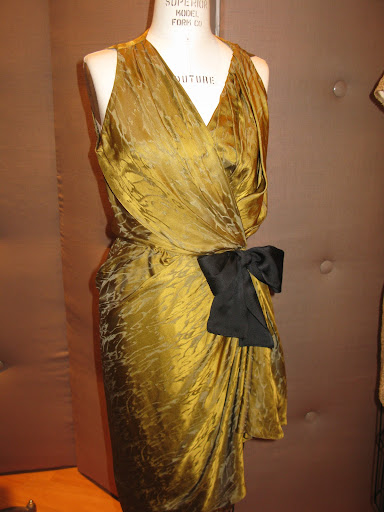 Wrap dress from Reem Acra.