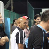Mixed team crowd