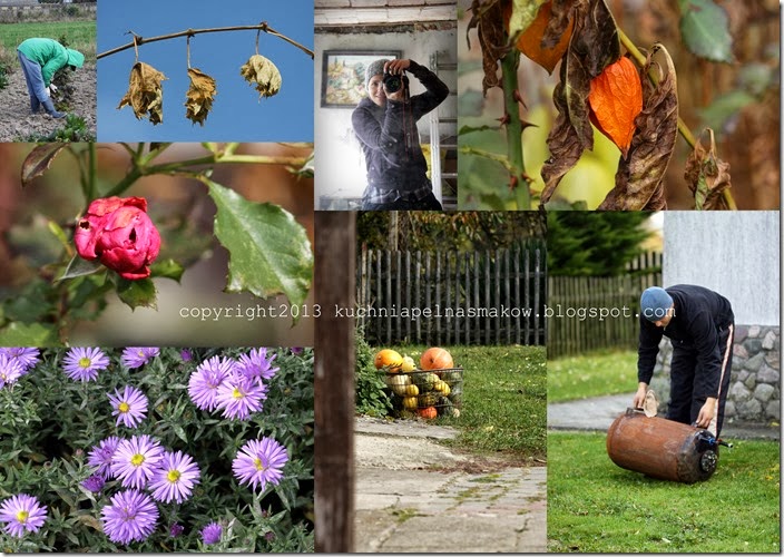 12 października, obcinanie malin, kopanie szklarni, bojler2