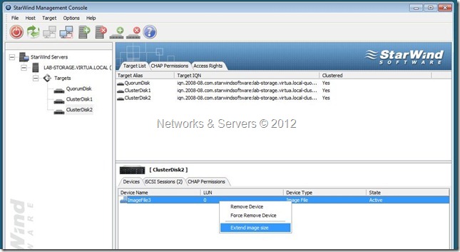 Expand iSCSI 1 Expand iSCSI 1