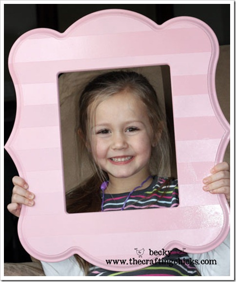 Striped Picture frame