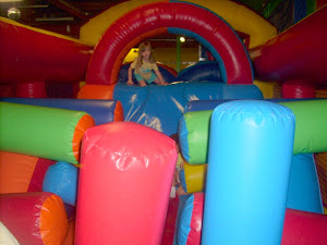 WOW! Look at that fun obsticle course!