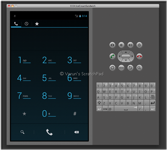 Android 4.0 SDK - Ice Cream Sandwich Improved Phone app