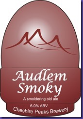 Audlem Smoky Bottle Label