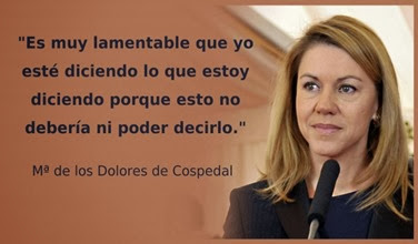 Cospedal dice