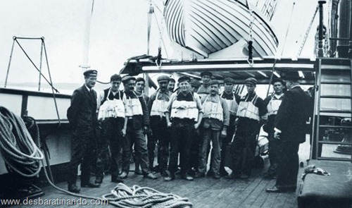Os membros da tripulação do Titanic Os membros da tripulação do Titanic