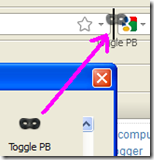 Toggle Private Browsing 
