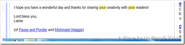 Lanie Email Love