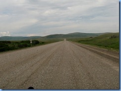 1158 Alberta - gravel roads between Head-Smashed-In Buffalo Jump Interpretive Centre and Pincher Creek 1158 Alberta - gravel roads between Head-Smashed-In Buffalo Jump Interpretive Centre and Pincher Creek