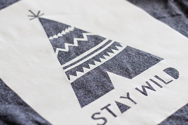Free Stencil Stay Wild Teepee Shirt Stay Wild Free Stencil