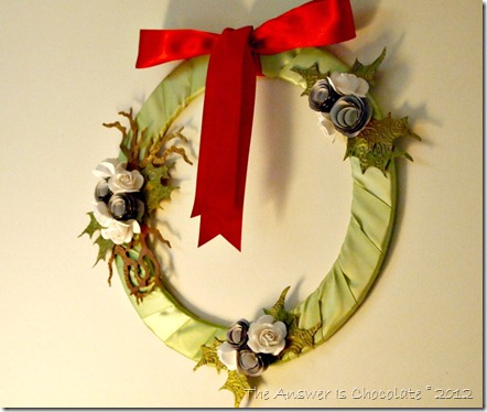 Red and Green Wreath