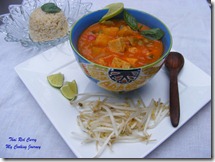 62 - Thai Vegetable and Tofu red Curry