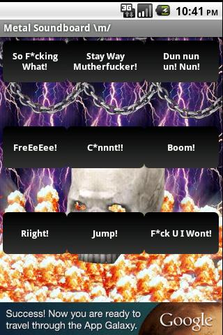 Heavy Metal Soundboard \o