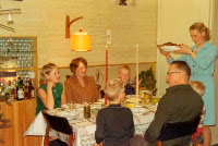 Groeneweg, Gre, Marianne, Peter en Walter,Ronald Kerstmis 1969.jpg