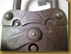 RARE OLD STYLE PADLOCK - KUNCI GEMBOK ANTIK JAMAN DULU RARE OLD STYLE PADLOCK - KUNCI GEMBOK ANTIK JAMAN DULU