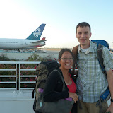 Us and our shiny Air New Zealand 777-300ER