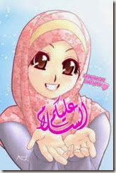Gambar kartun muslimah