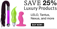 Save 25% on Luxury Products