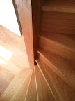 Oak spiral staircase