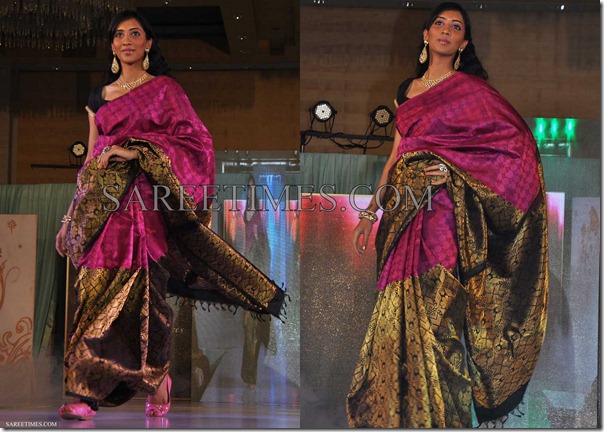 Singer_Charulatha_Mani_Palam_Silk_Saree