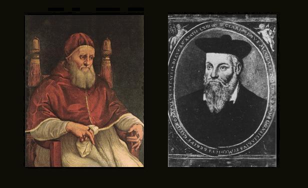 San Malaquias Y Nostradamus, Nostradamus