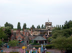 Panoramic view over Disneyland