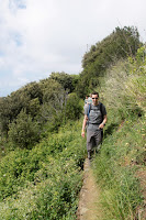 Gerrod walking from Monterosso to Vernazza
