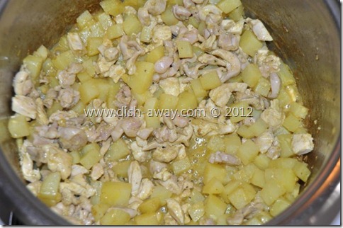 Coconut Chicken Recipe by www.dish-away.com
