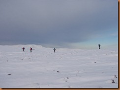 Cross Country Skiers (Janice at the Back!)