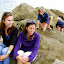 Fanny et Aude, Samuel, Youn, et Faïnou