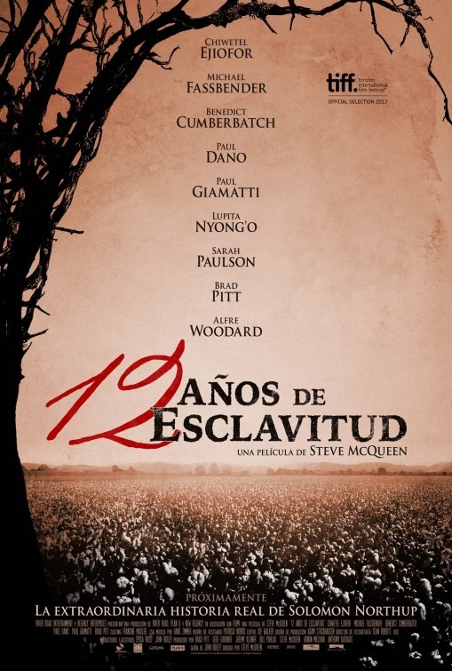 12 Years a Slave spanyol poszter