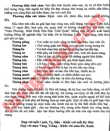 Xem tử vi trọn đời năm 2013 (Quý Tỵ): Ất Sửu (20.02