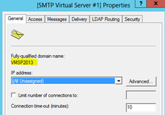 smtp email settings for gmail