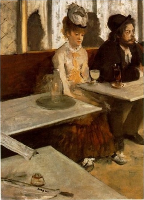 Degas, L'absynthe