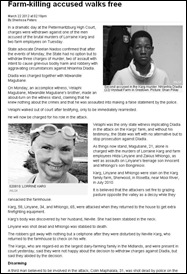 KARG triple farm murder accused walks free Pietermaritzburg court Mar 22 2012