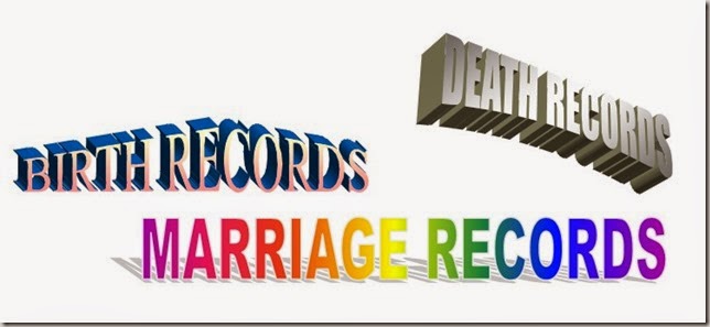 BIRTH DEATH MARRIAGE HEADER