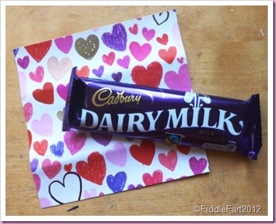 Valentine Chocolate bar