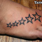 five stars - tattoos ideas