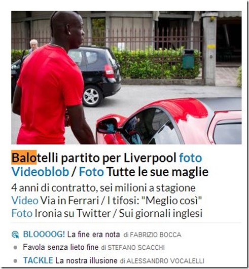 Mario Balotelli e il razzismo italiano (2)