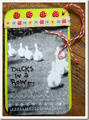 Ducks in a Row Card